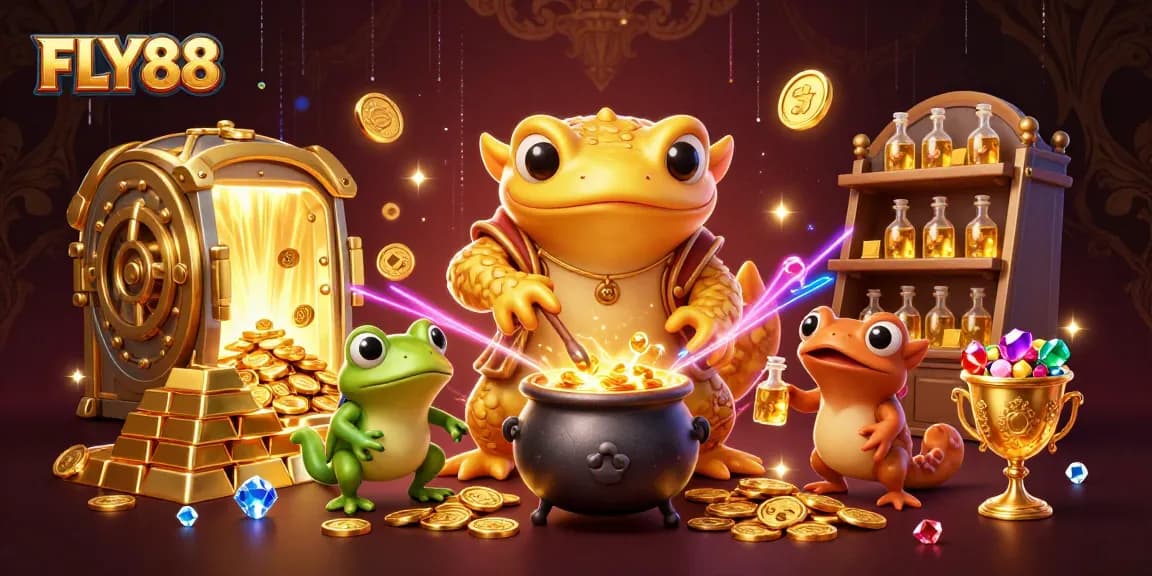 Experience the thrilling magic of FLY88 with golden alchemists transmuting luck into riches.