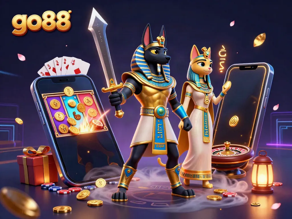 Experience the excitement of games at go88 with thrilling casino visuals and vibrant elements.