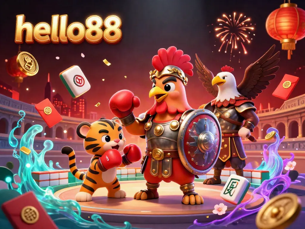 Experience thrilling gameplay at hello88 with vibrant characters and stunning casino elements!