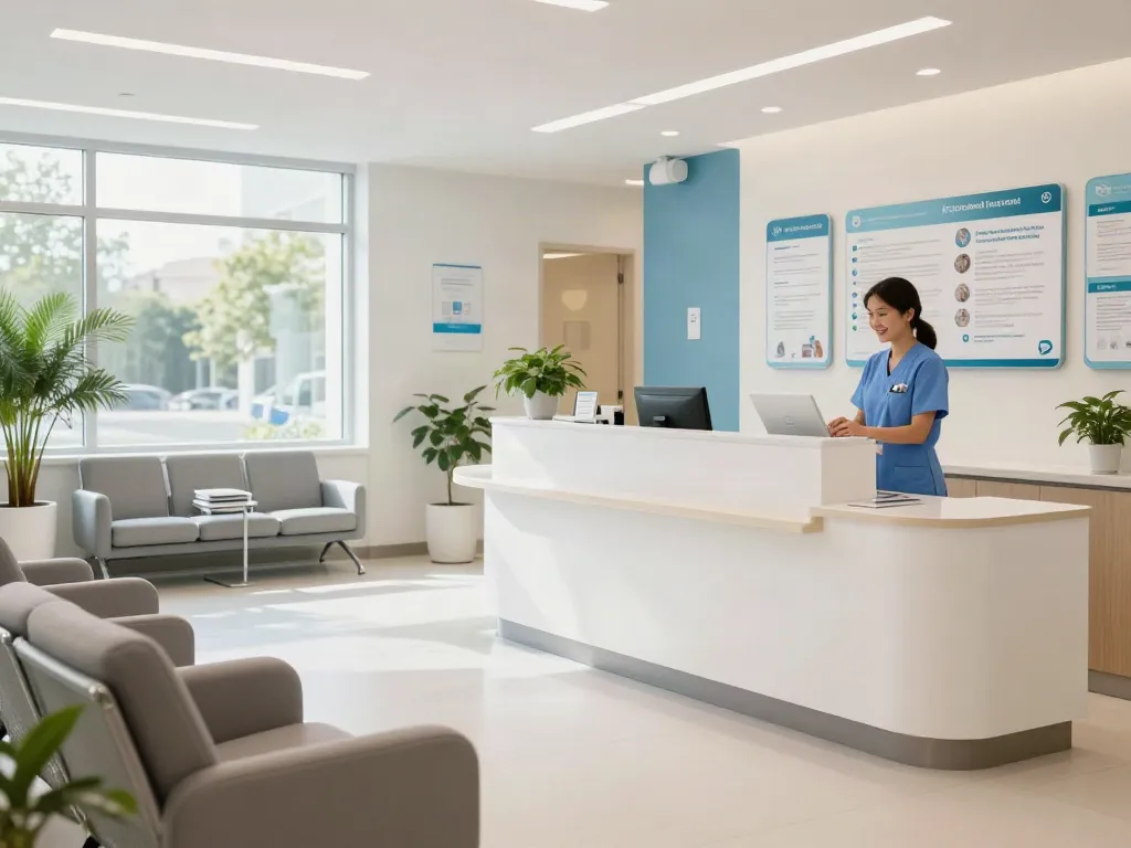 situs togel - Healthcare provider offering medical services in a welcoming clinic environment.