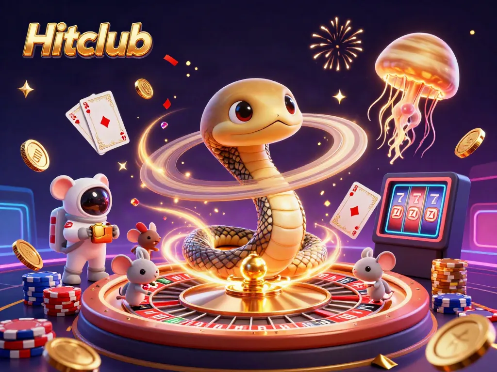 Experience thrilling wins at Hitclub, where betting on cosmic games meets a mesmerizing 3D environment filled with joy and excitement.
