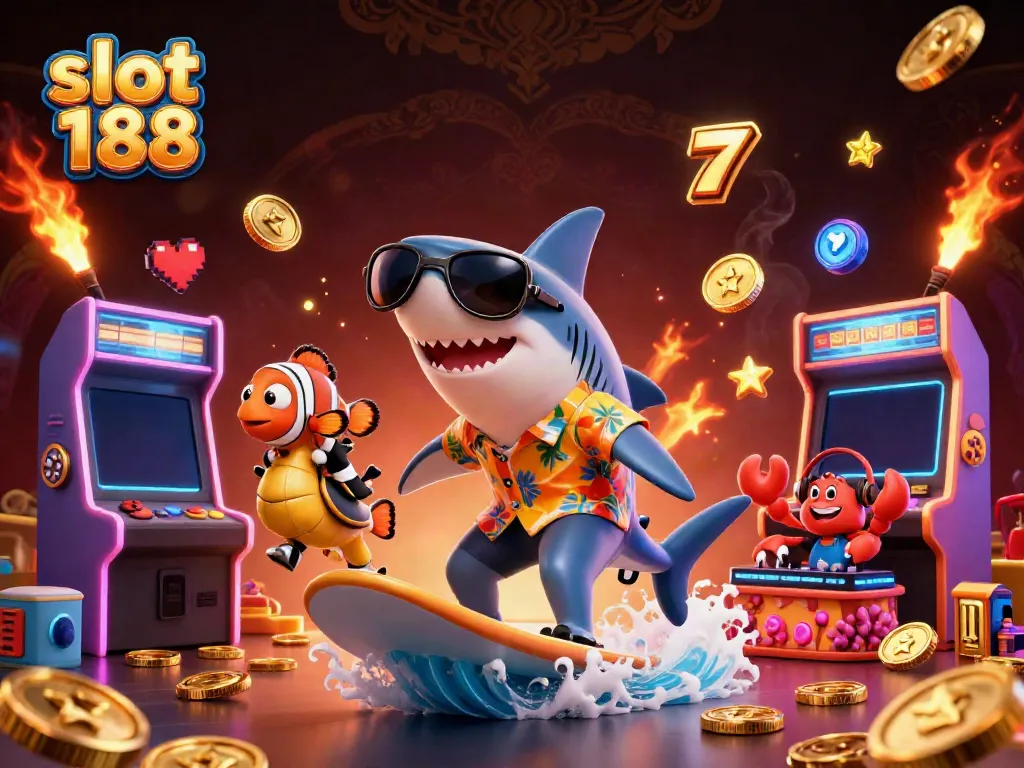 Mainkan permainan slot 188 dengan aman bersama karakter laut yang lucu dan menarik!