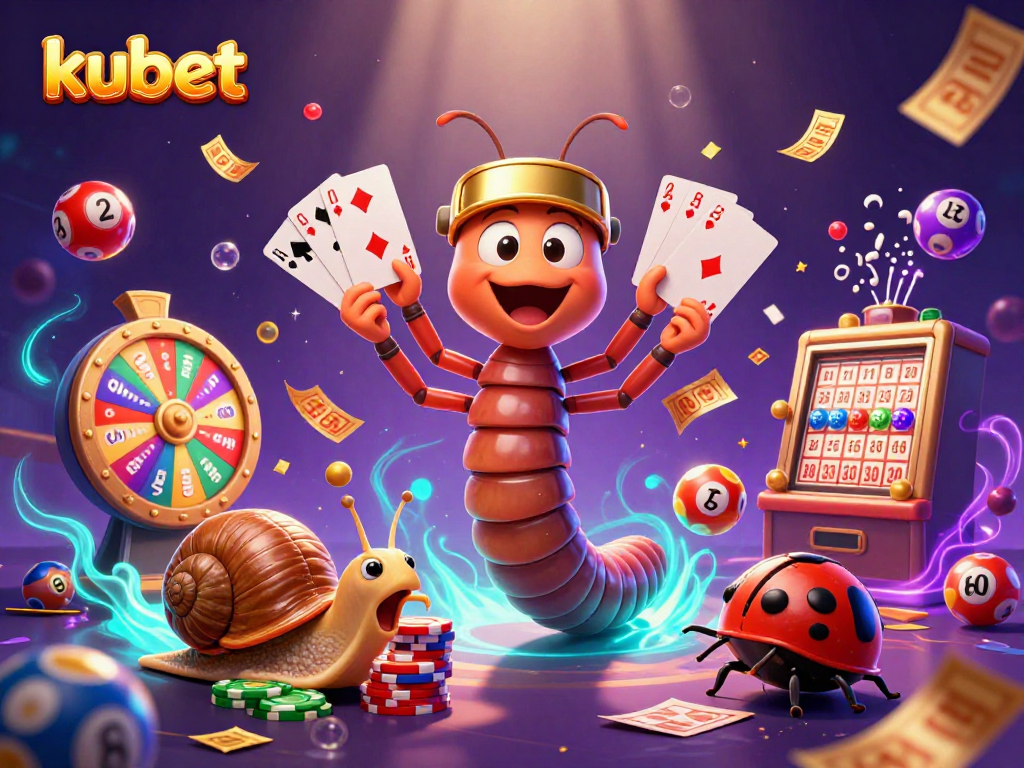 Experience thrilling kubet gameplay with cartoon characters in vibrant casino action.