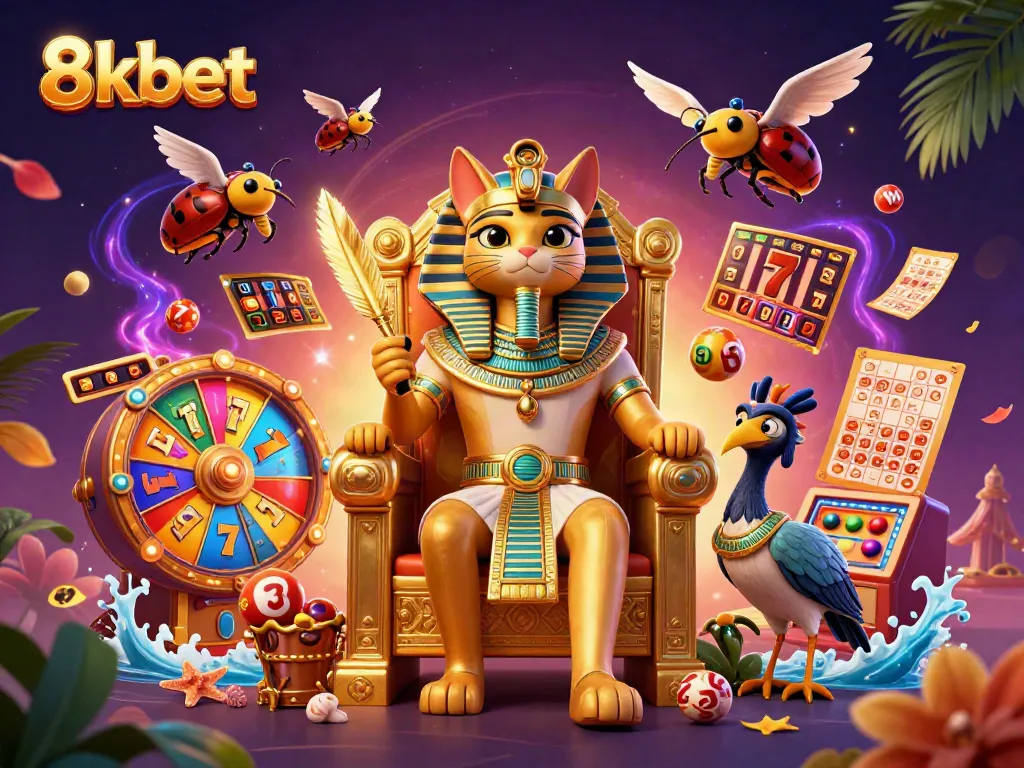 Experience vibrant gaming adventures at 8kbet with colorful slots and jackpot excitement.