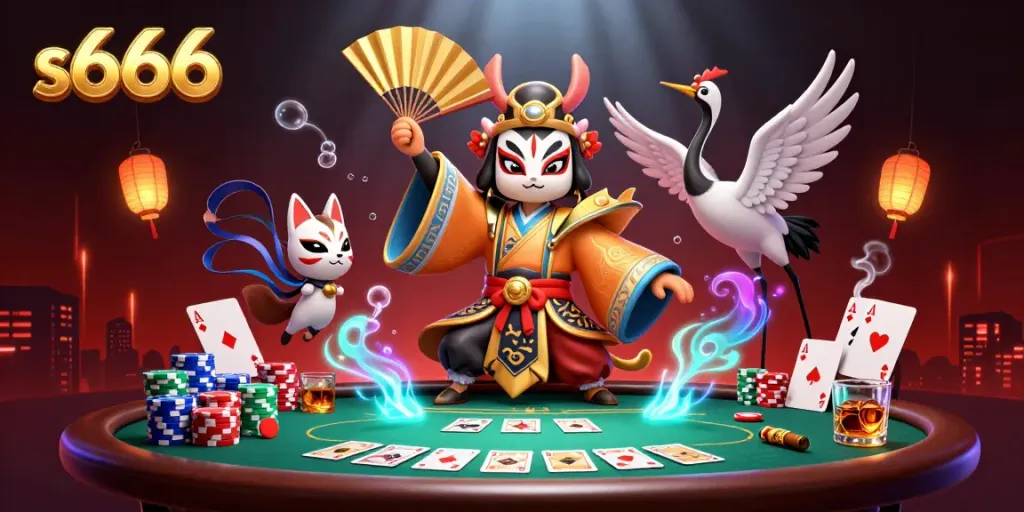 Experience winning moments with s666 through an engaging casino scene brimming with action.