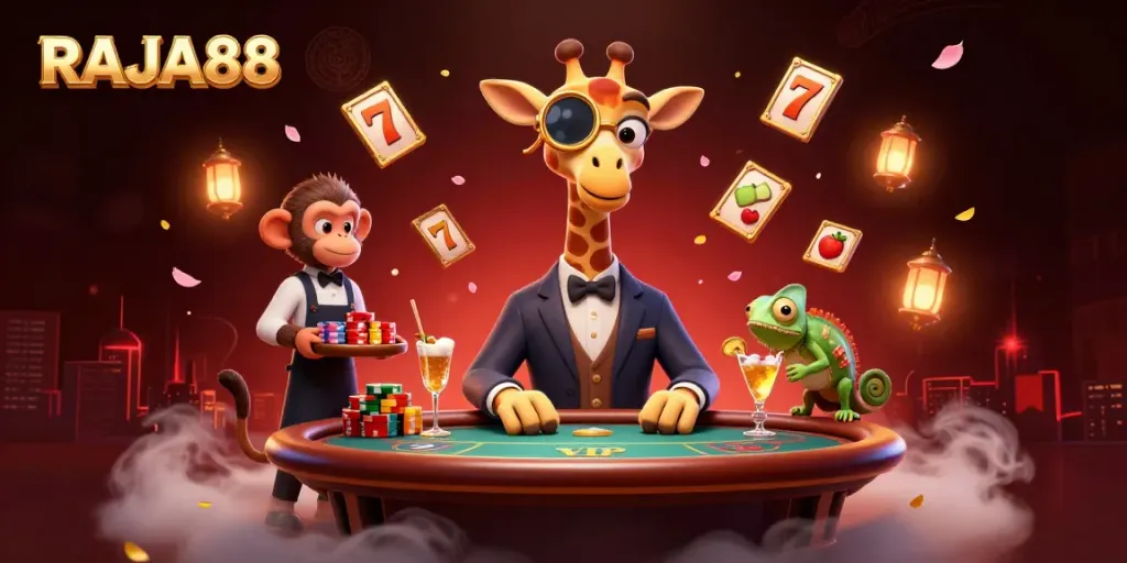 Join the fun at RAJA88 with thrilling slots and a vibrant casino atmosphere.