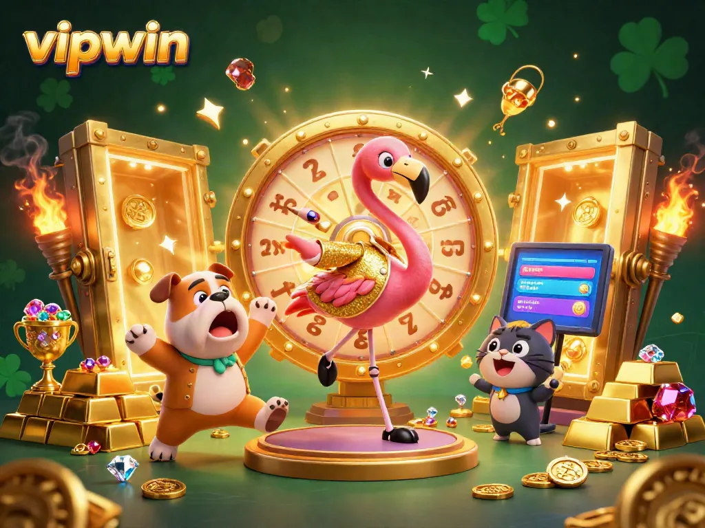 Spin the giant prize wheel at VIPWIN for thrilling gaming action and endless excitement.