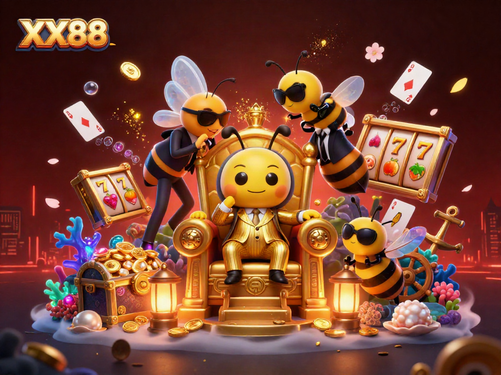 Experience thrilling moments at XX88 casino with dynamic slots and vibrant 3D visuals.