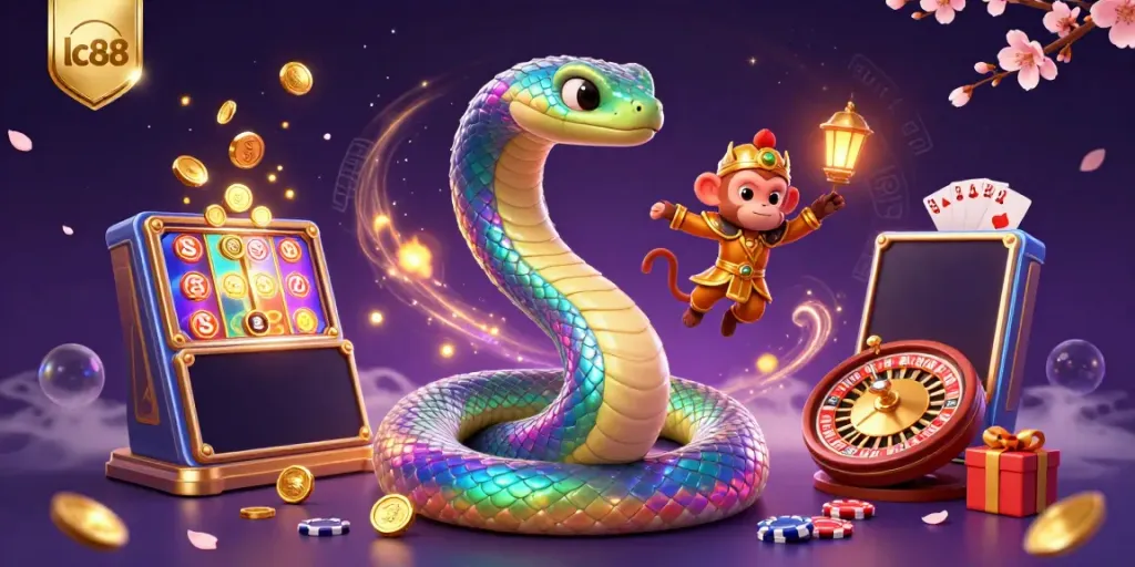 Experience the enchanting lc88 casino world with vibrant characters and immersive game elements in a magical setting.