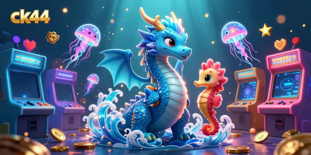 Experience exciting gameplay on ck44 with vibrant 3D characters and casino-themed visuals.