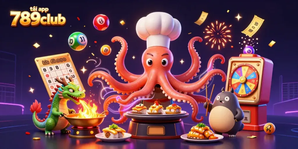 Engage in vibrant gaming excitement while downloading tải app 789club with dynamic characters and elements.