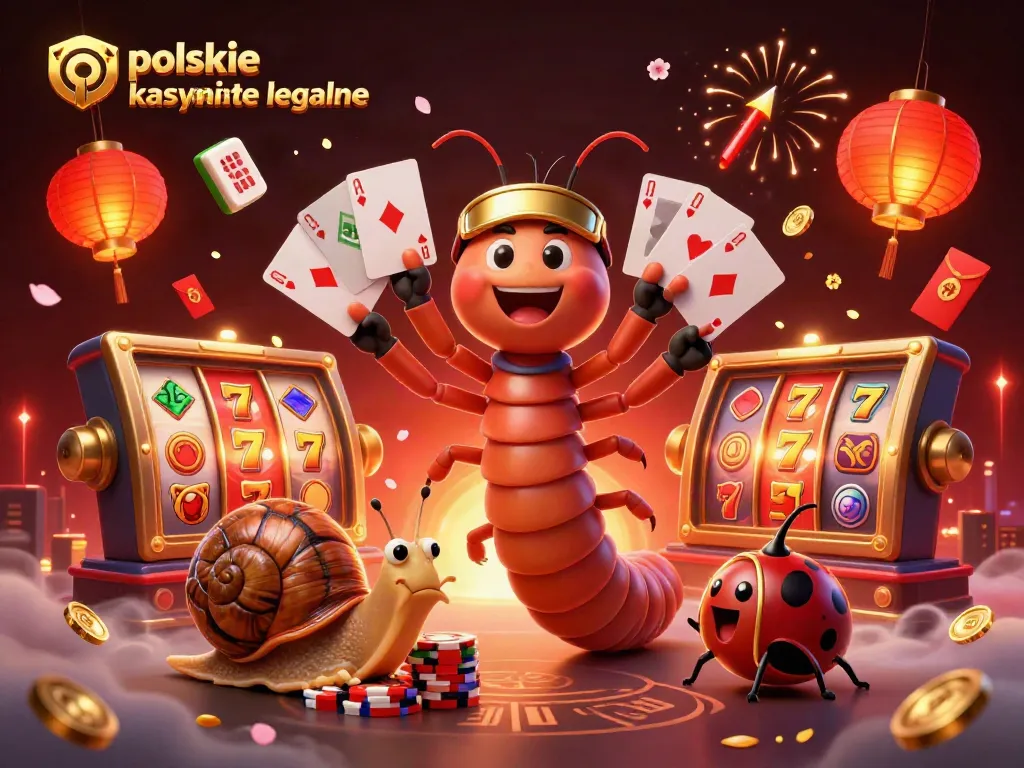 Experience the excitement of polskie kasyno online legalne with dynamic slot game visuals and animated characters.