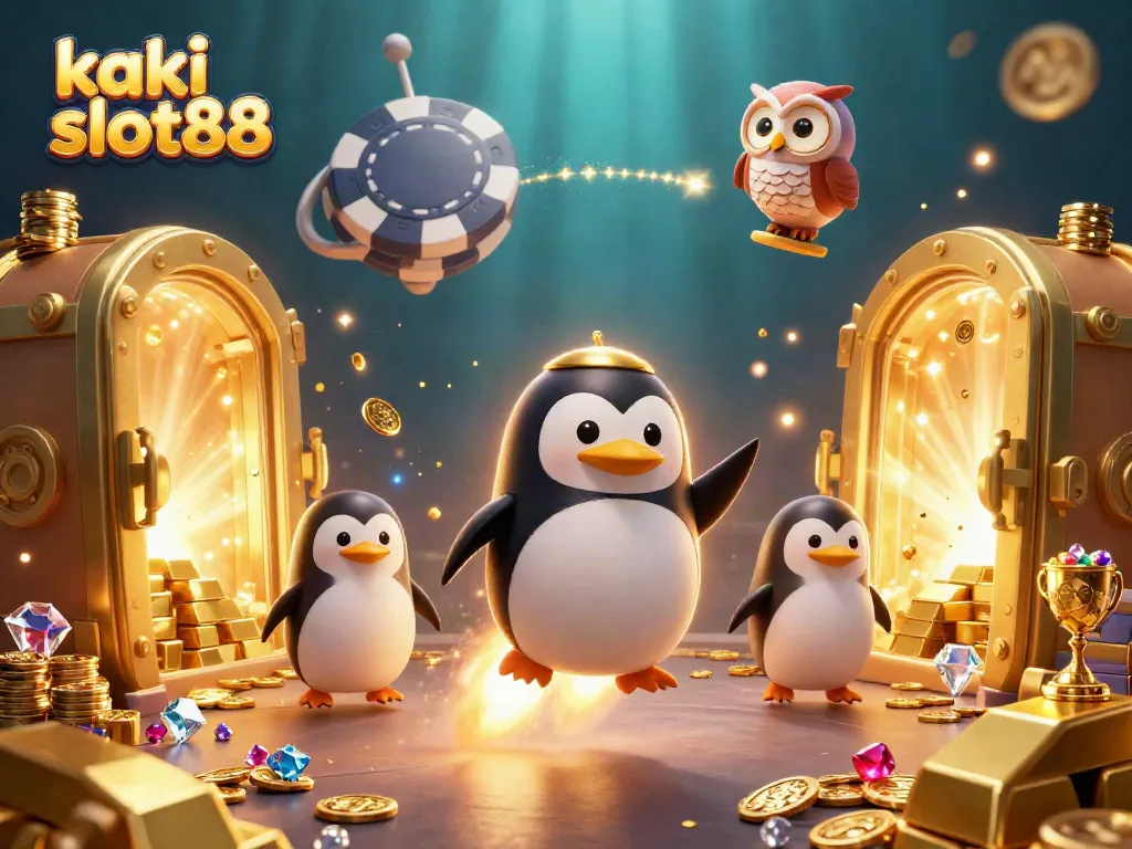 Pemain kaki slot88 menemukan jackpot dengan harta karun emas dan permata berkilau yang melimpah.
