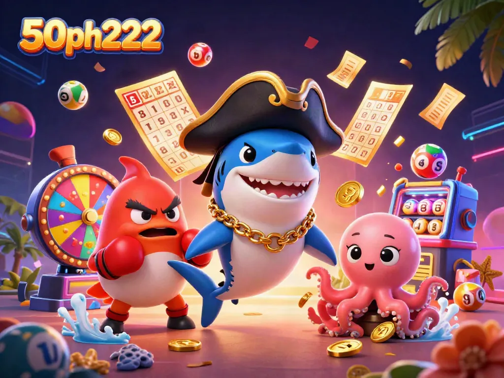 Join 50ph222 for thrilling casino action featuring vibrant characters and lively game elements.