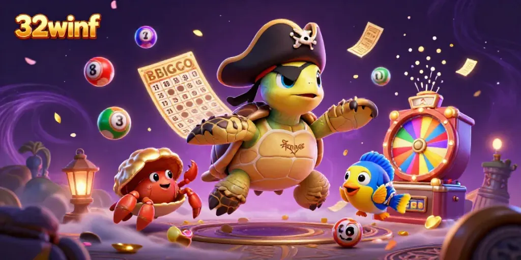 Experience thrilling 32winf gaming with dynamic lottery action and colorful characters.