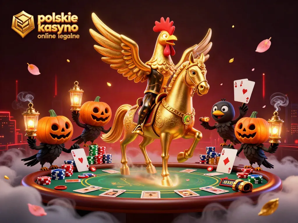Experience the thrill of polskie kasyno online legalne showcased in a vibrant casino scene with engaging game elements.