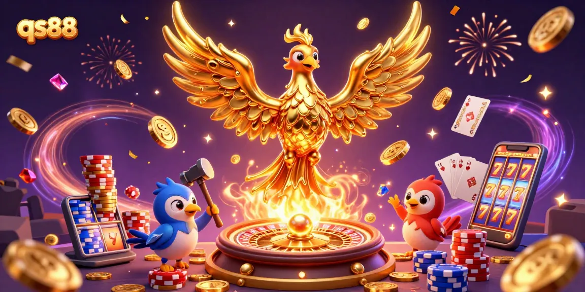 Experience the thrill of qs88 with golden phoenix rewards and dynamic casino elements!
