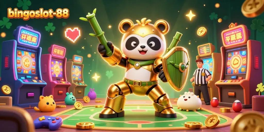 Menangkan jackpots menarik di bingoslot-88 dengan ilustrasi yang menggambarkan keseruan kasino.