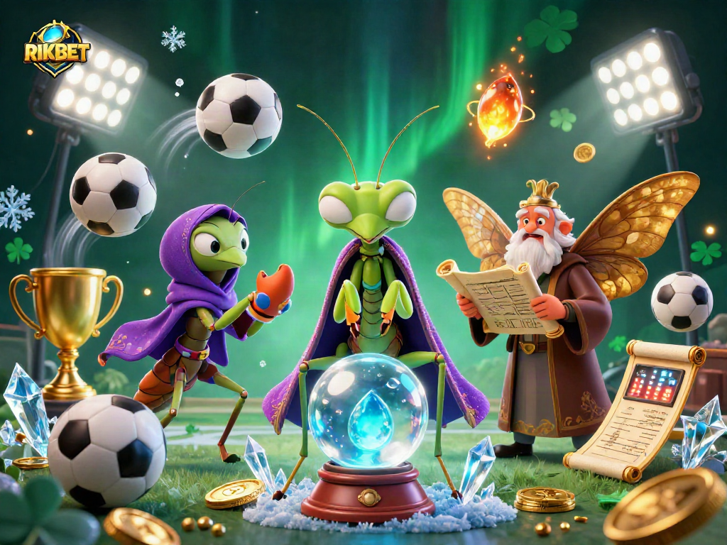 Experience winning moments at RIKBET with our vibrant sports betting illustration featuring dynamic elements.